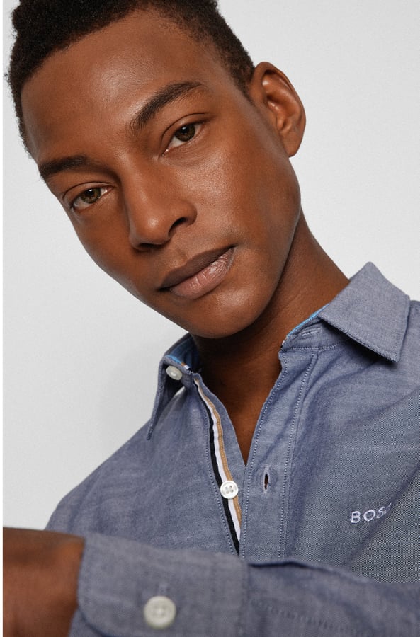 ΠΟΥΚΑΜΙΣΟ BOSS - 404 ΜΠΛΕ